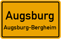 Radegundisstraße in AugsburgAugsburg-Bergheim