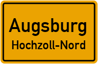 Friedberger Straße in AugsburgHochzoll-Nord