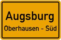 Weg Der Barmherzigen Schwestern in AugsburgOberhausen - Süd