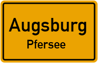 Fröbelstraße in AugsburgPfersee