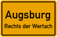 Drentwettsteg in AugsburgRechts der Wertach