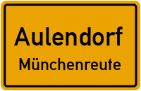 Münchenreuter Straße in AulendorfMünchenreute