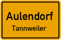 Tannweilerstraße in AulendorfTannweiler