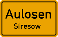 Straßen in Aulosen Stresow