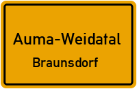 Braunsdorf in Auma-WeidatalBraunsdorf