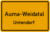 Untendorf in Auma-WeidatalUntendorf