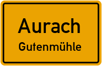 Straßenverzeichnis Aurach Gutenmühle