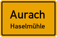 Haselmühle in 91589 Aurach (Haselmühle)