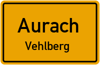 Bahnhofstraße in AurachVehlberg
