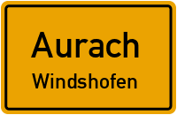 Straßenverzeichnis Aurach Windshofen