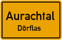 Straßenverzeichnis Aurachtal Dörflas