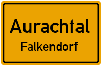 Bergstraße in AurachtalFalkendorf