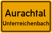Unterreichenbacher Straße in AurachtalUnterreichenbach