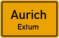 Straßenverzeichnis Aurich Extum