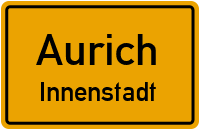 Straßenverzeichnis Aurich Innenstadt