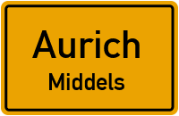 Straßenverzeichnis Aurich Middels