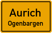 Ogenbarger Dorfweg in AurichOgenbargen