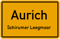 Hammricher Weg in AurichSchirumer Leegmoor