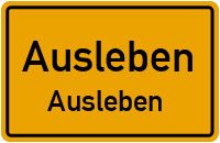 Feldstraße in AuslebenAusleben