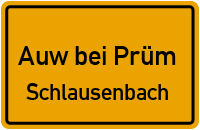 Görresweg in Auw bei PrümSchlausenbach