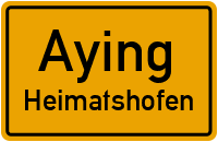 Heimatshofen in AyingHeimatshofen