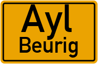 Lambertusweg in AylBeurig