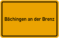 Wo liegt Bächingen an der Brenz?