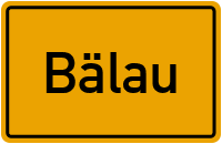 City Sign Bälau