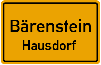 Straßen in Bärenstein Hausdorf