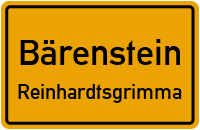 Straßen in Bärenstein Reinhardtsgrimma