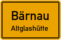 Altschloßweg in BärnauAltglashütte