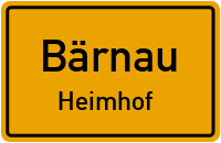 Straßenverzeichnis Bärnau Heimhof