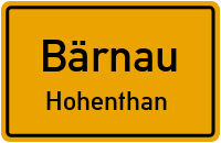 Straßenverzeichnis Bärnau Hohenthan