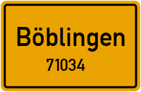 71034 Böblingen