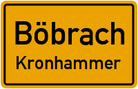 Pfarräcker in BöbrachKronhammer
