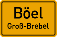 Mühlenstraße in BöelGroß-Brebel