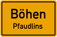 Pfaudlins
