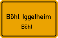 Schifferstadter Straße in 67459 Böhl-Iggelheim (Böhl)