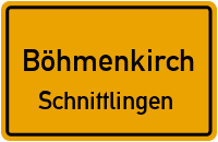Sonnenstraße in BöhmenkirchSchnittlingen