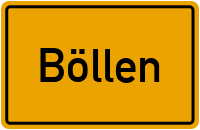 Ortsschild von Gemeinde Böllen in Baden-Württemberg