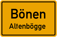 Kurt-Schumacher-Straße in BönenAltenbögge