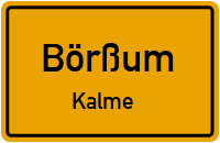 Hohe Straße in BörßumKalme