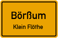Schulstraße in BörßumKlein Flöthe