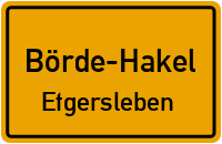 Kleingermersleber Straße in Börde-HakelEtgersleben