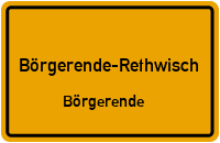 Deichstraße in Börgerende-RethwischBörgerende