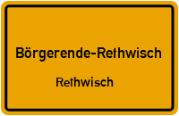 Schmiedeweg in Börgerende-RethwischRethwisch