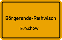 Doberaner Straße in Börgerende-RethwischRetschow