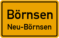 Schwarzenbeker Landstraße in BörnsenNeu-Börnsen