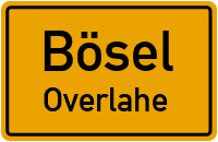 Overlaher Straße in BöselOverlahe