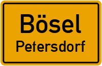 Straßenverzeichnis Bösel Petersdorf
